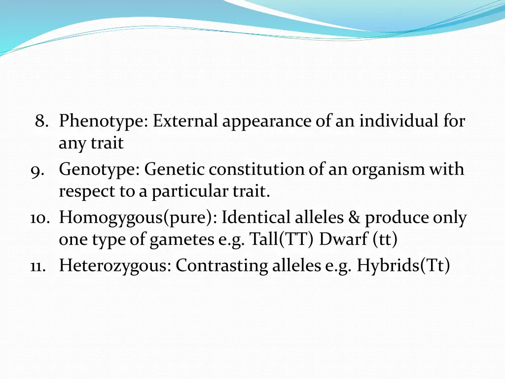 8 phenotype external appearance of an individual