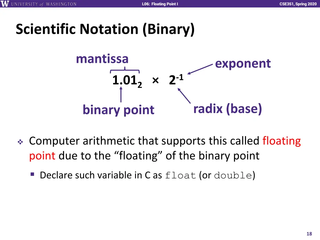 l06 floating point i 17