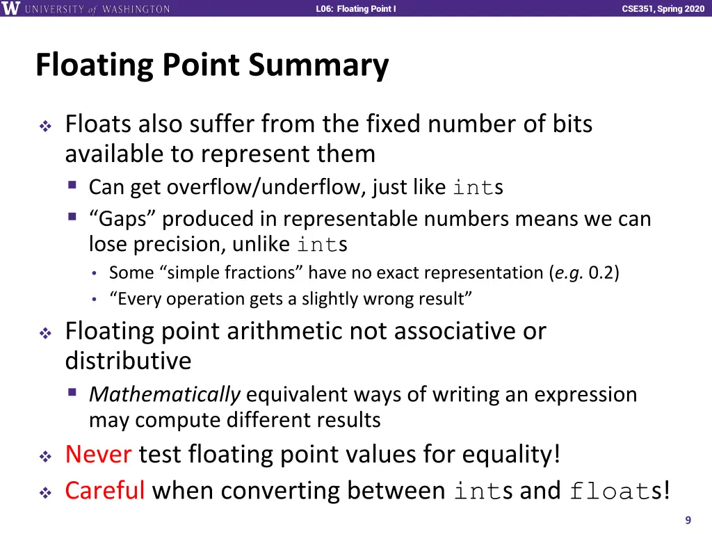 l06 floating point i 8