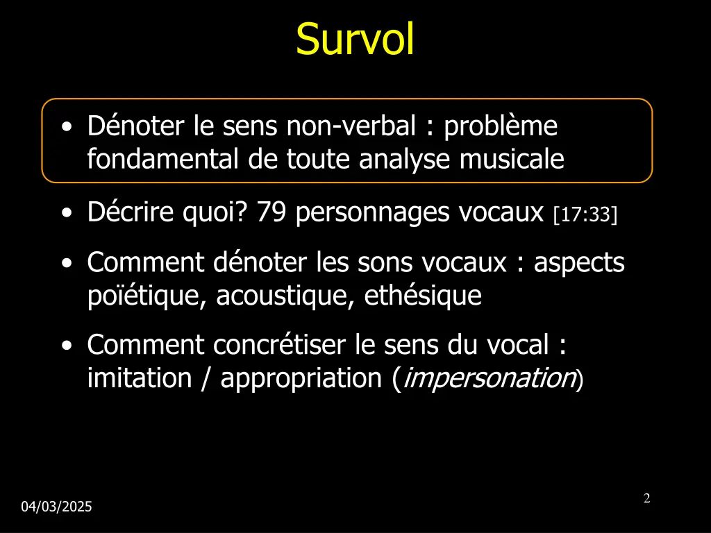 survol