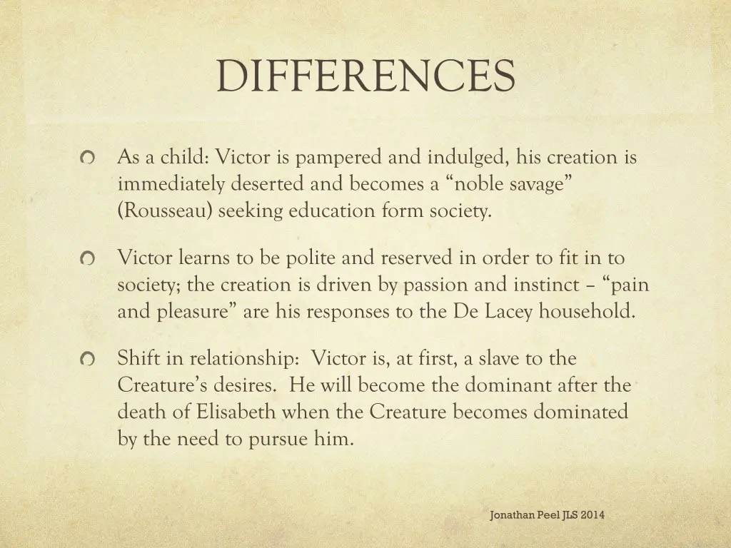 differences