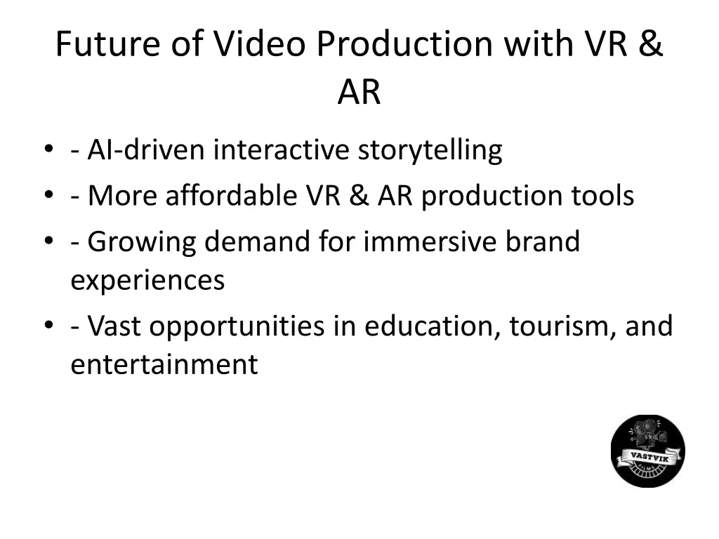 future of video production with vr ar