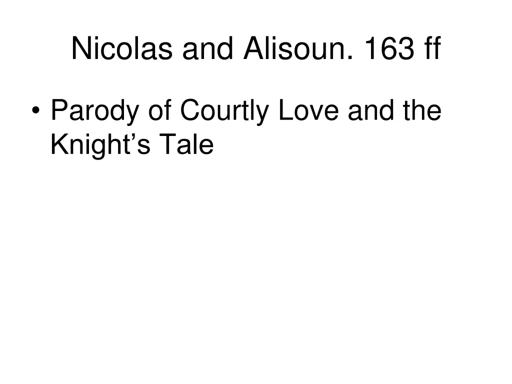 nicolas and alisoun 163 ff