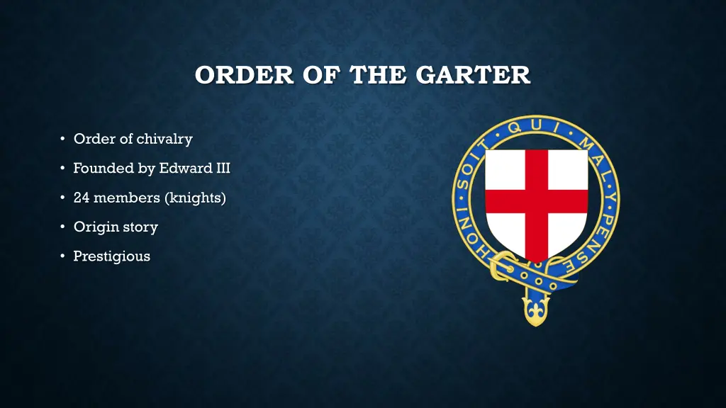 order of the garter