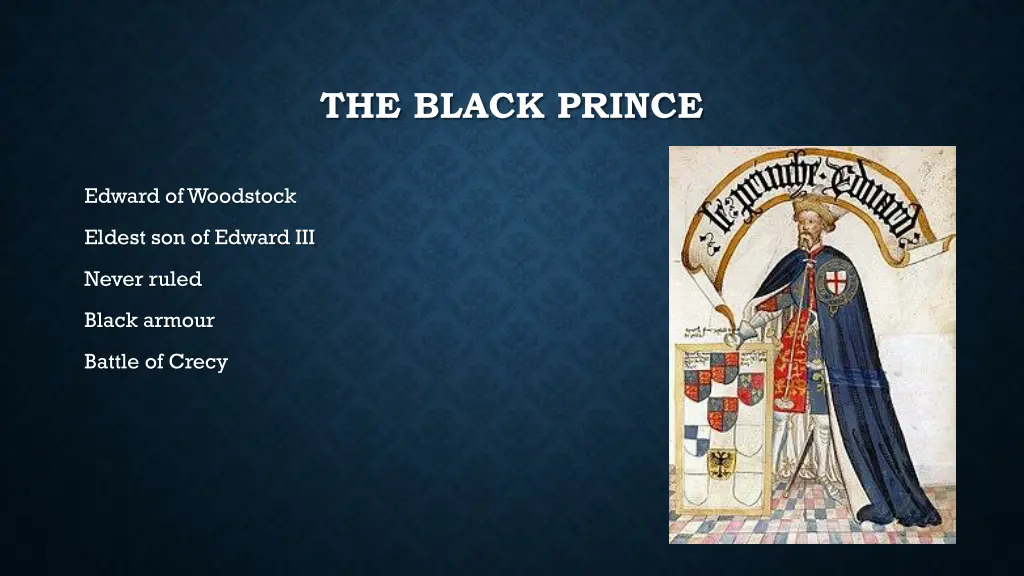 the black prince