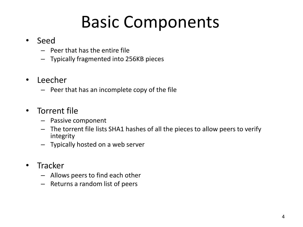 basic components