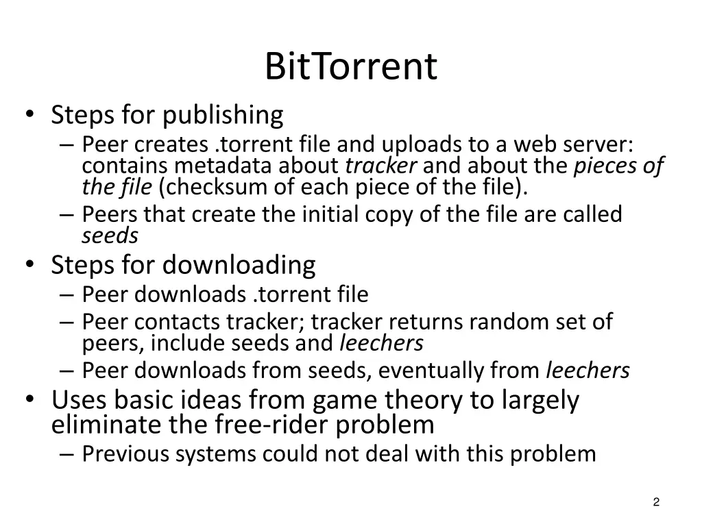 bittorrent