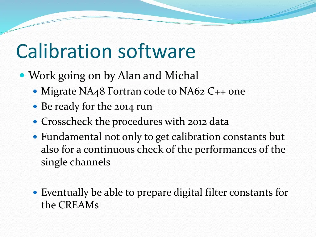 calibration software