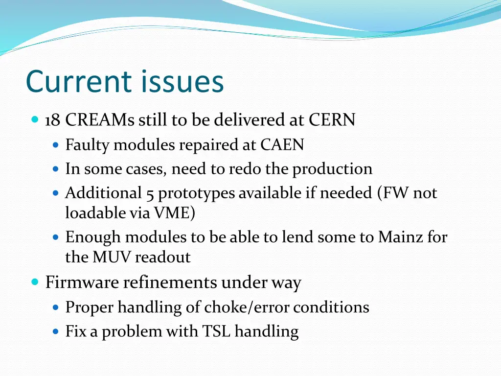 current issues