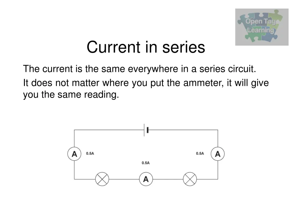 current in series