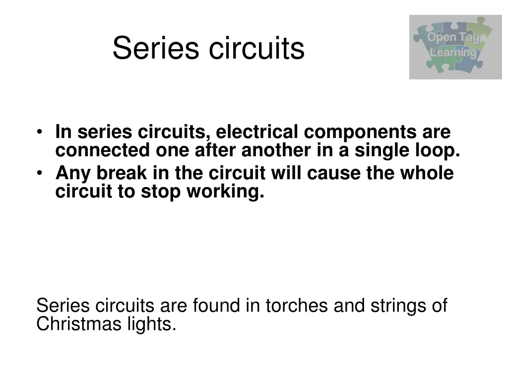 series circuits