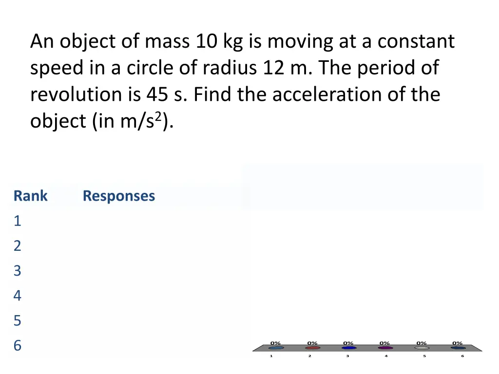 an object of mass 10 kg is moving at a constant 1