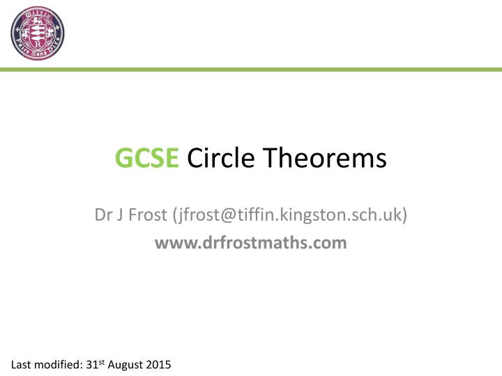 gcse circle theorems