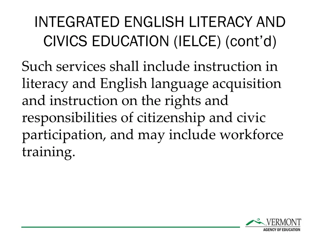 integrated english literacy and civics education 1