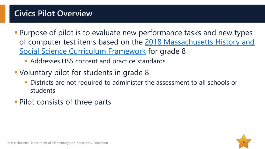 civics pilot overview