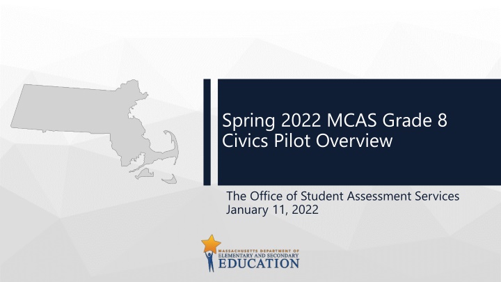 spring 2022 mcas grade 8 civics pilot overview