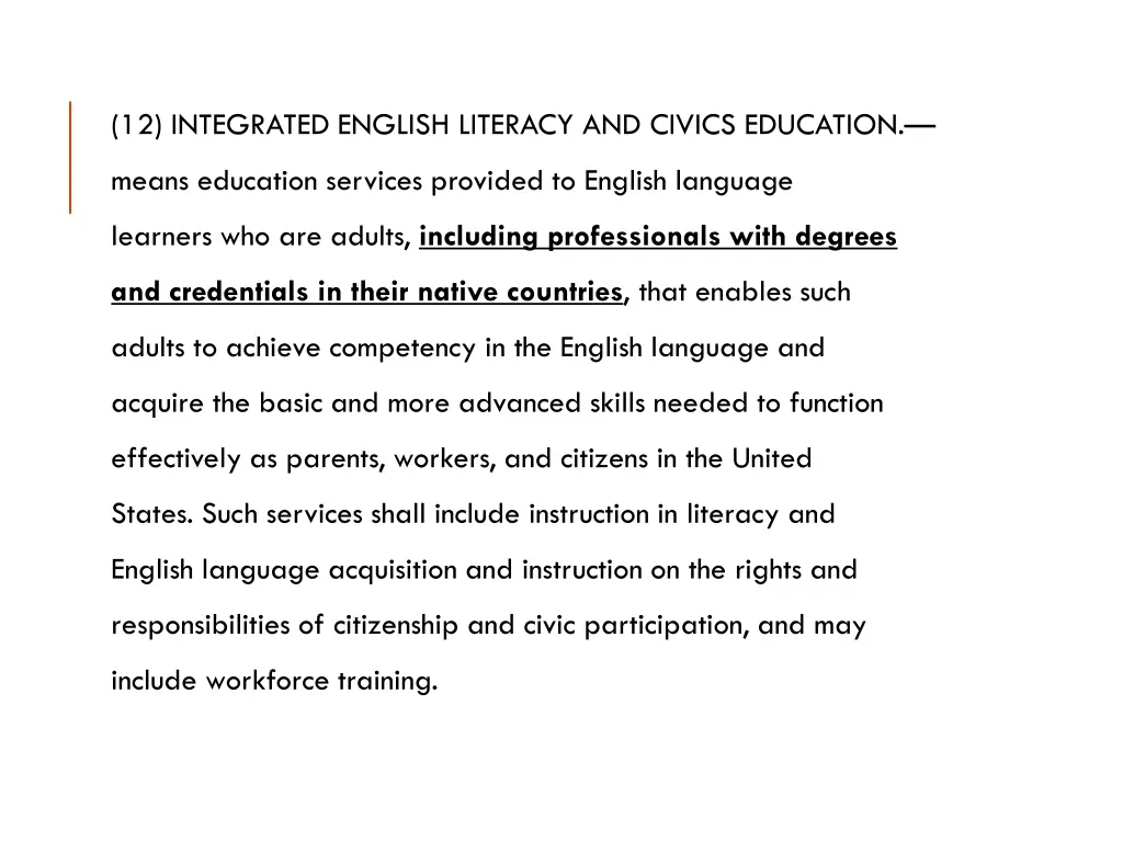 integrated english literacy and civics education 1