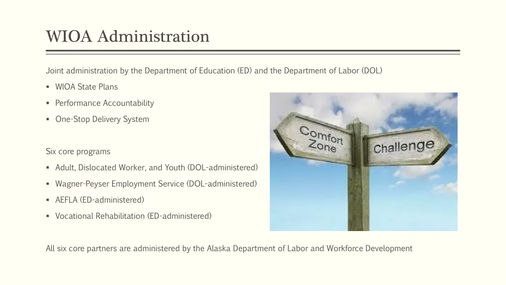 wioa administration
