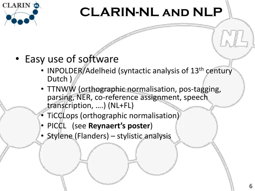 clarin nl and nlp 2