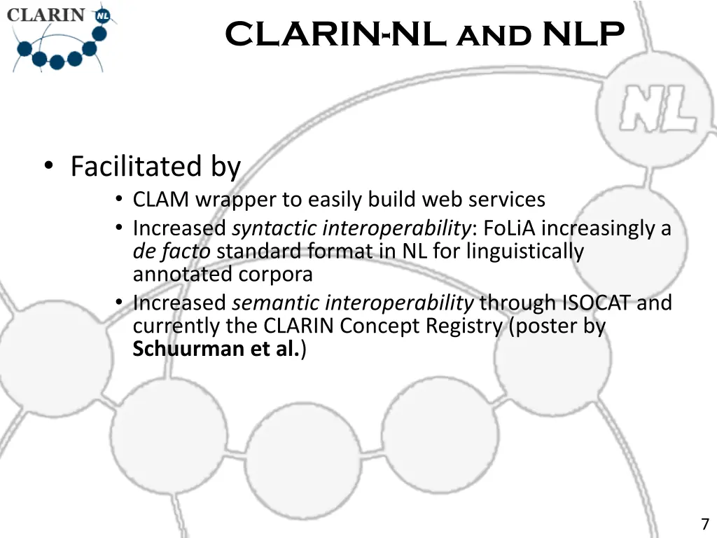 clarin nl and nlp 3
