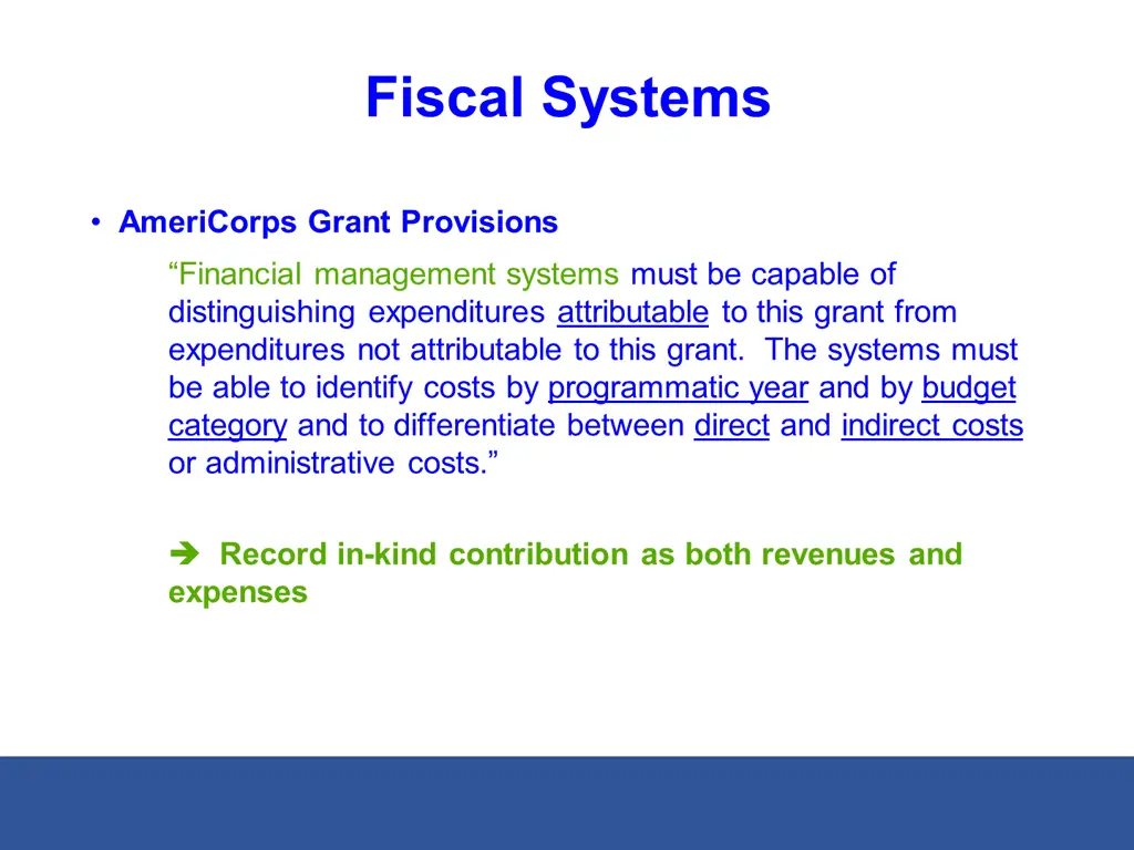 fiscal systems