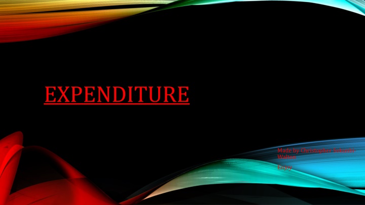 expenditure