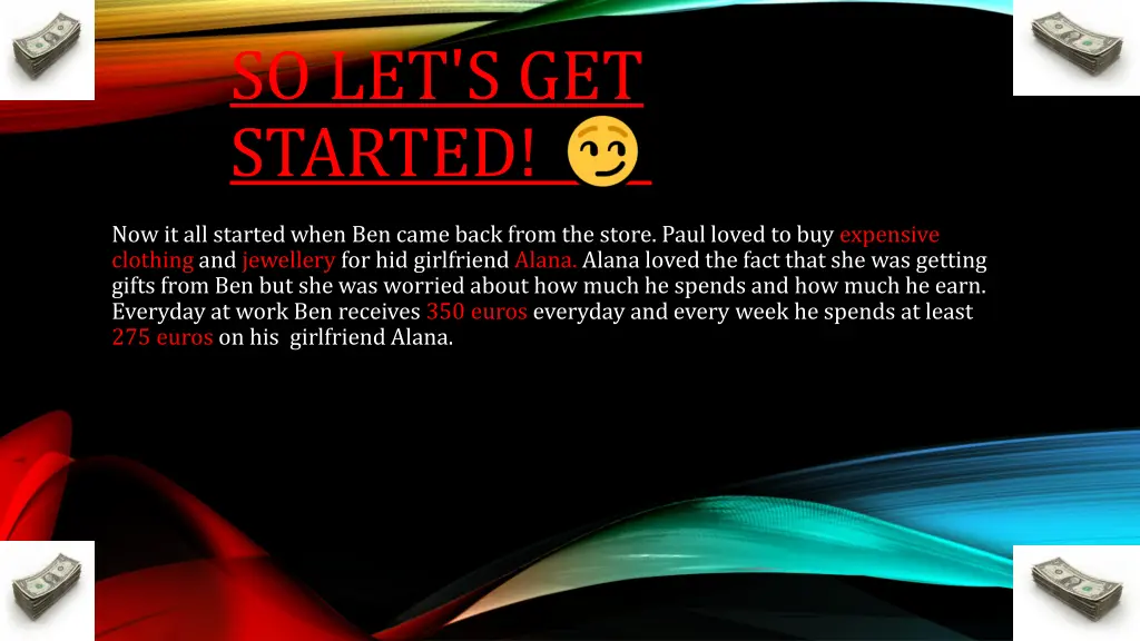 so let s get started