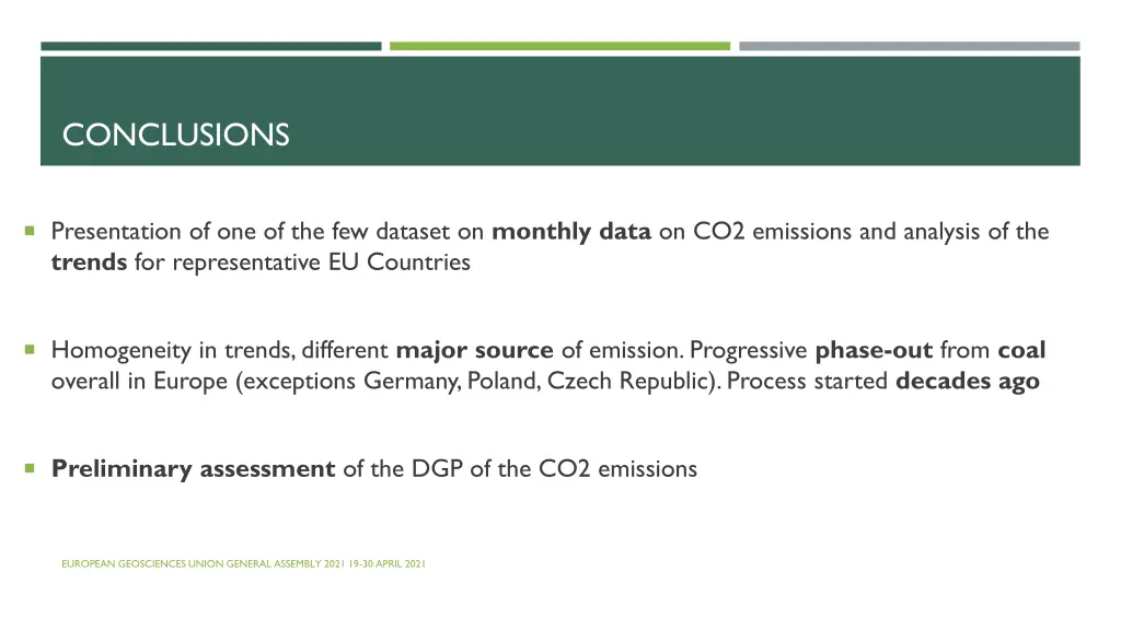 conclusions