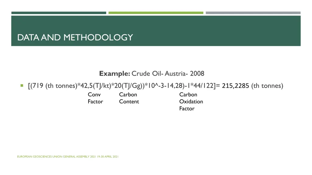 data and methodology 2