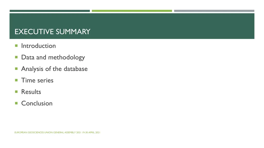 executive summary
