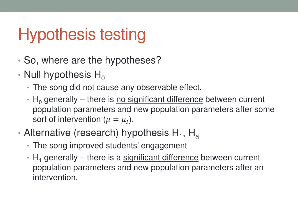 hypothesis testing 1