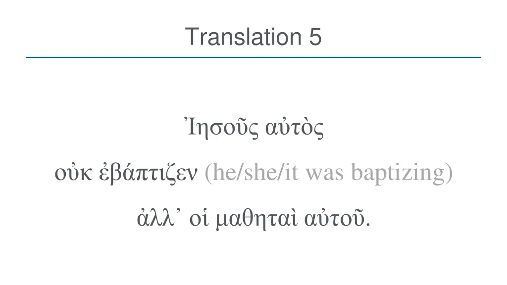 translation 5