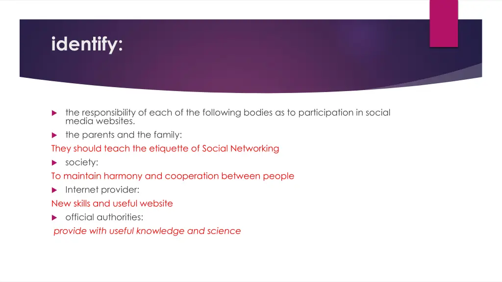 identify 2