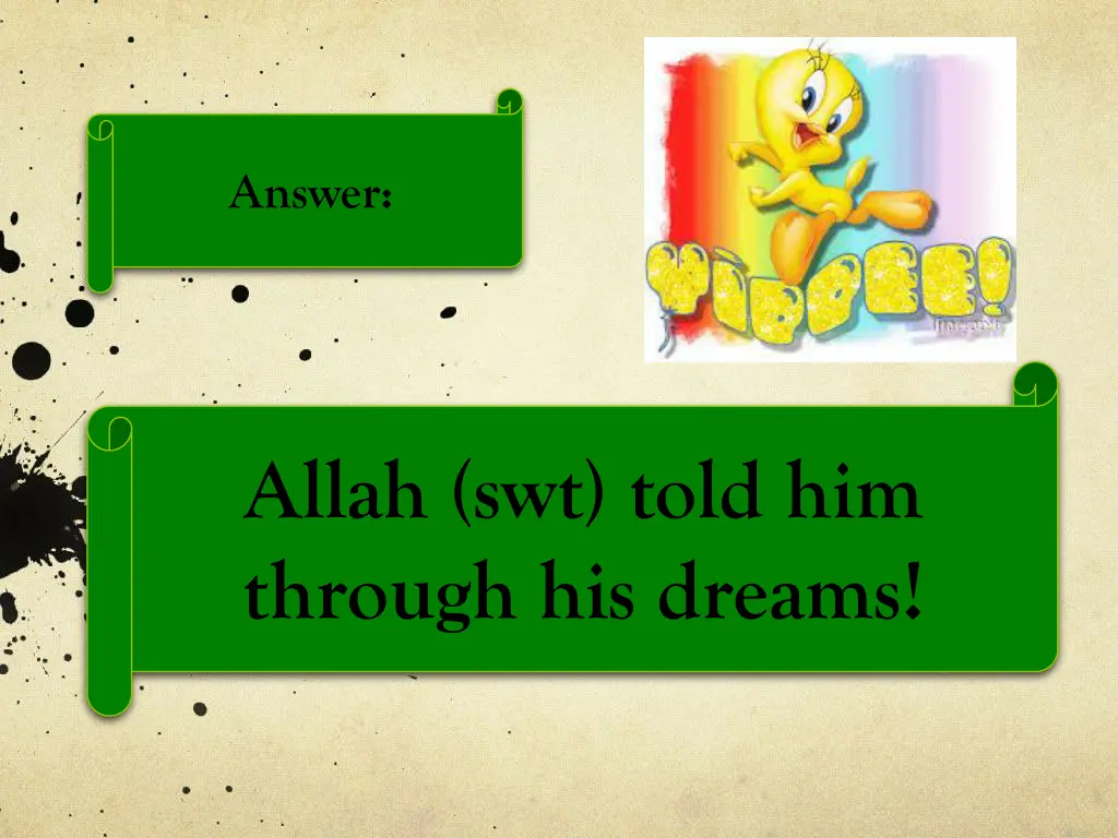 answer