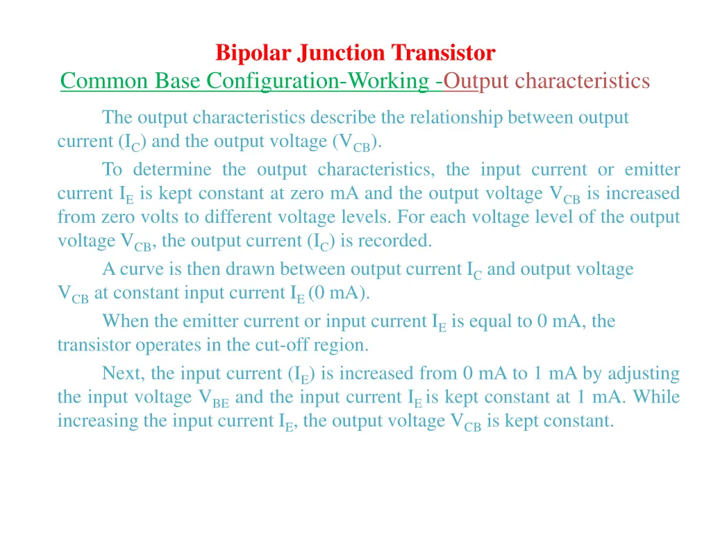 bipolar junction transistor 2