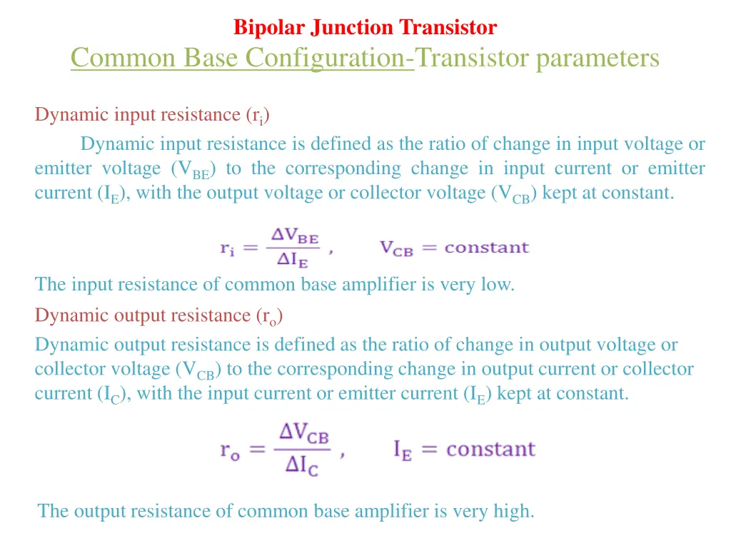 bipolar junction transistor 5