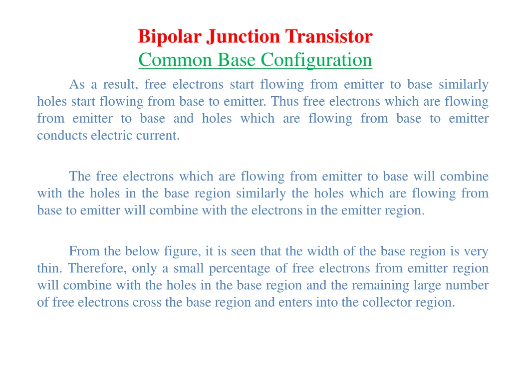 bipolar junction transistor common base 2