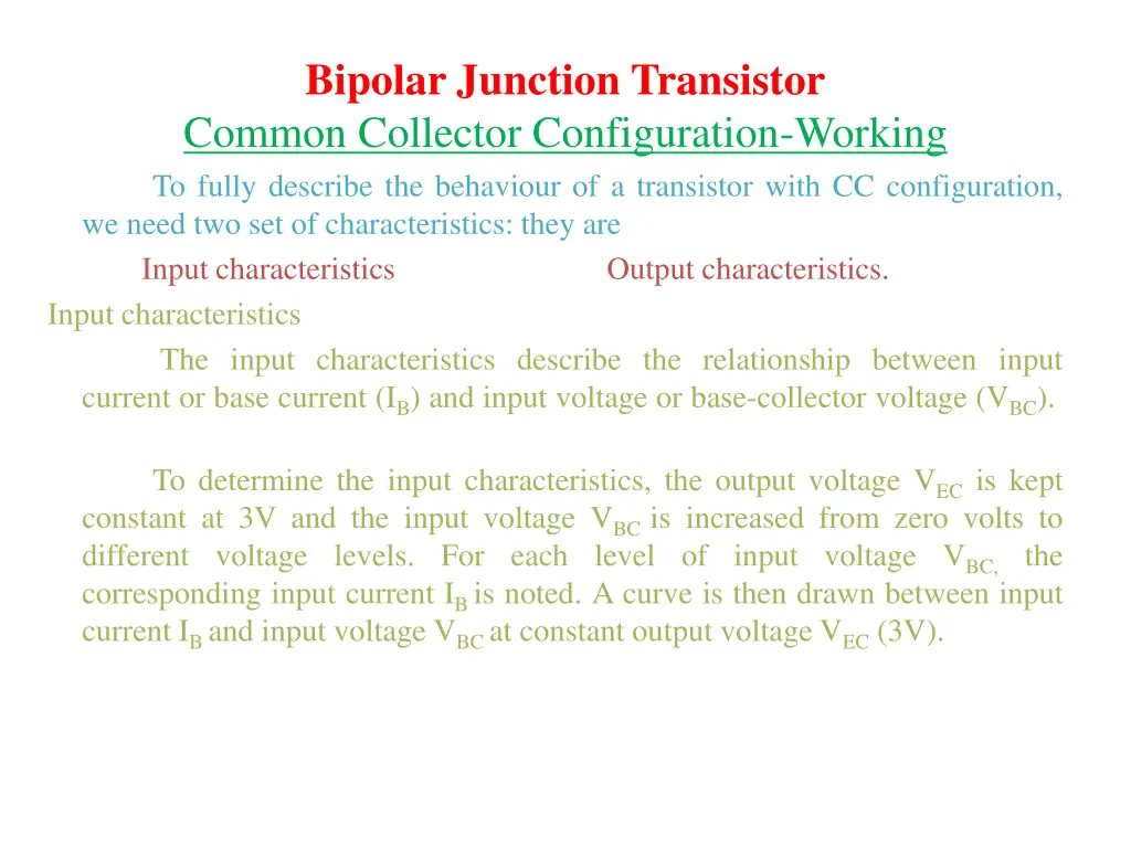 bipolar junction transistor common collector 2
