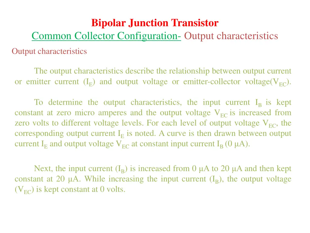 bipolar junction transistor common collector 4