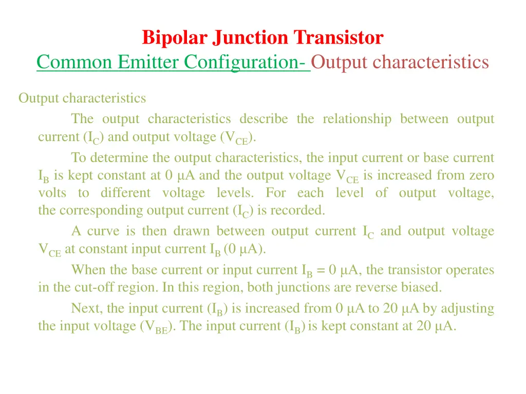 bipolar junction transistor common emitter 6