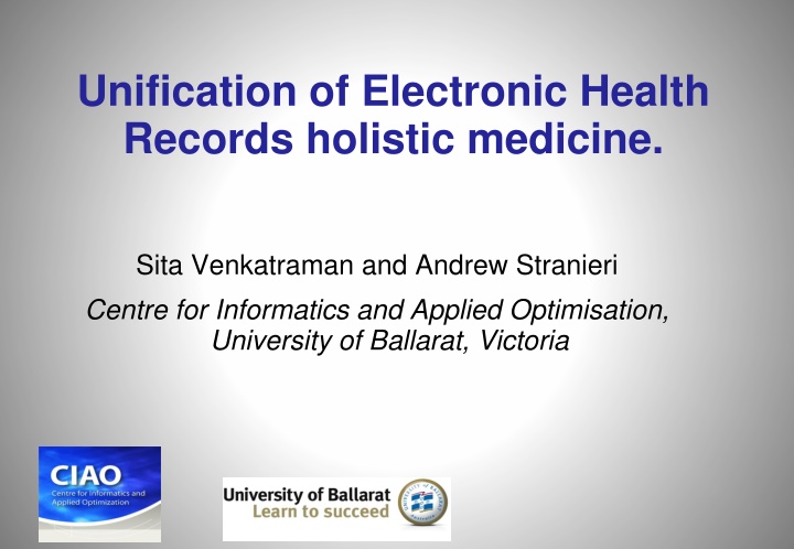 unification of electronic health records holistic