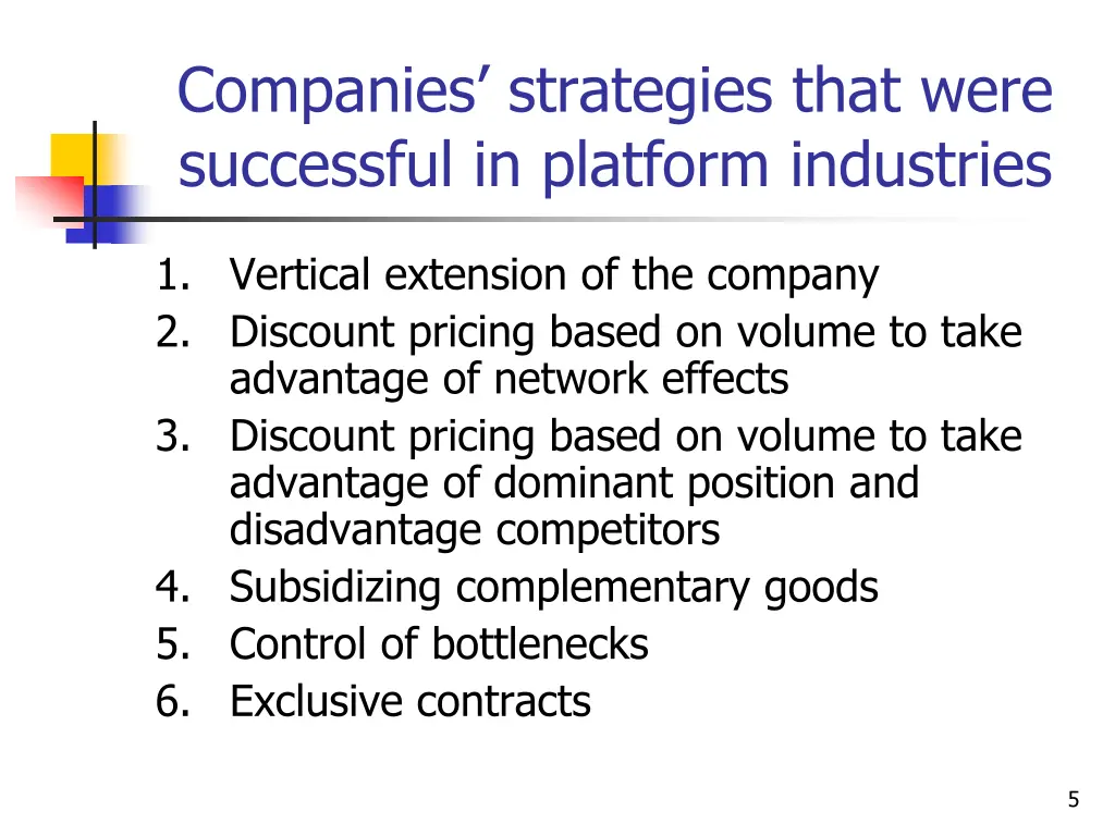 companies strategies that were successful