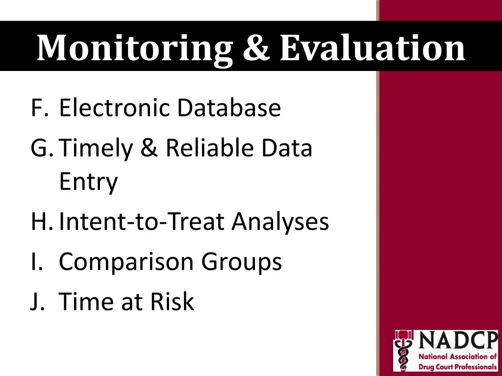 key moments in nadcp history monitoring evaluation 3
