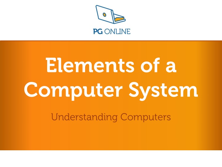 elements of a computer system
