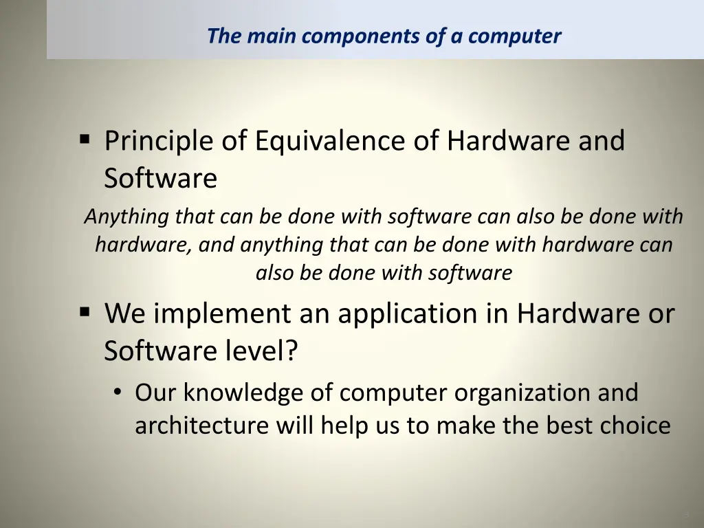 the main components of a computer 1
