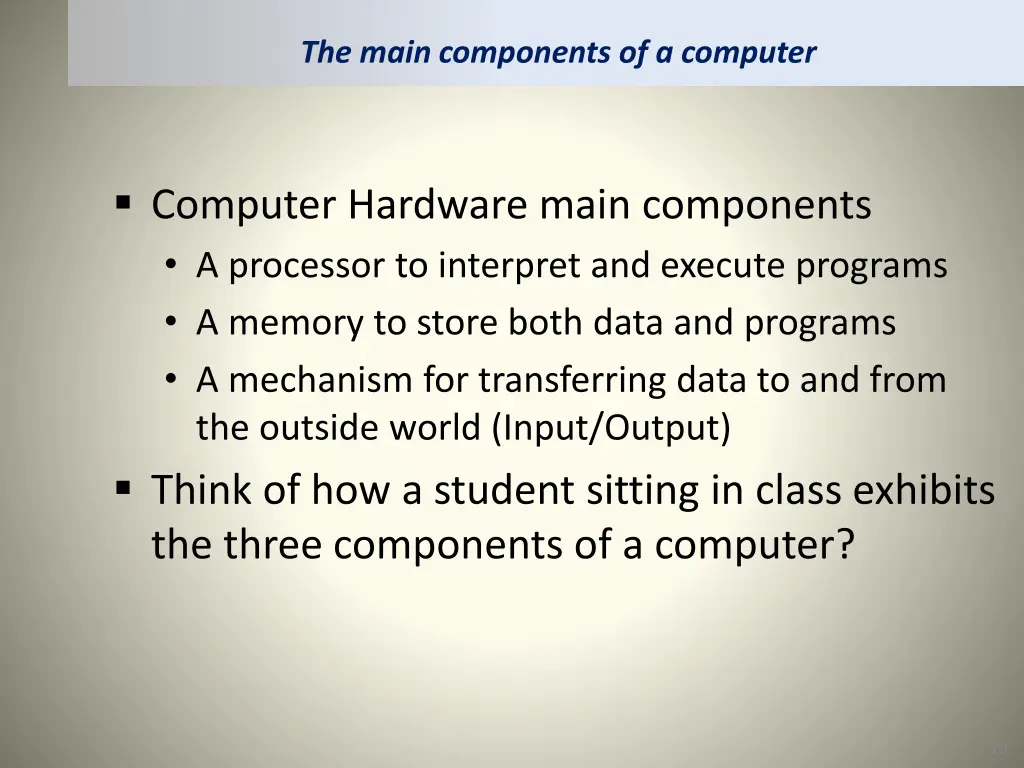 the main components of a computer 2