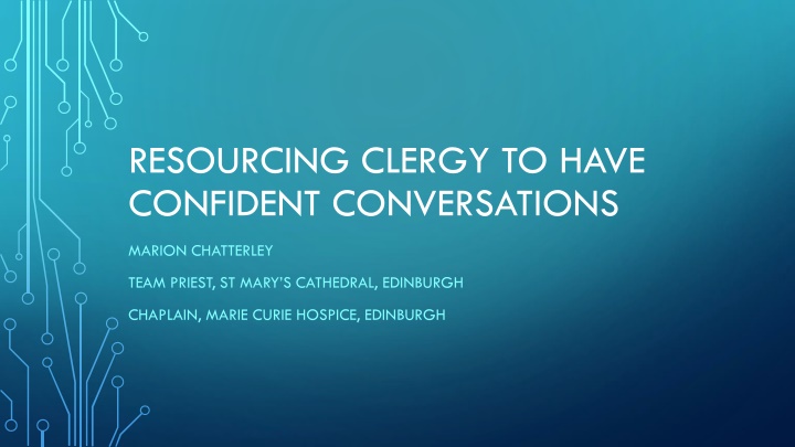 resourcing clergy to have confident conversations