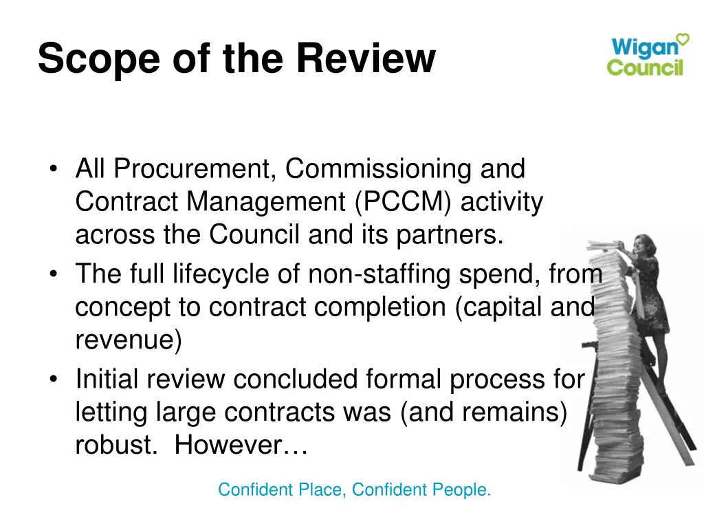 scope of the review