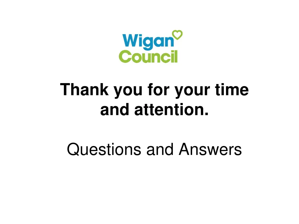 thank you for your time and attention