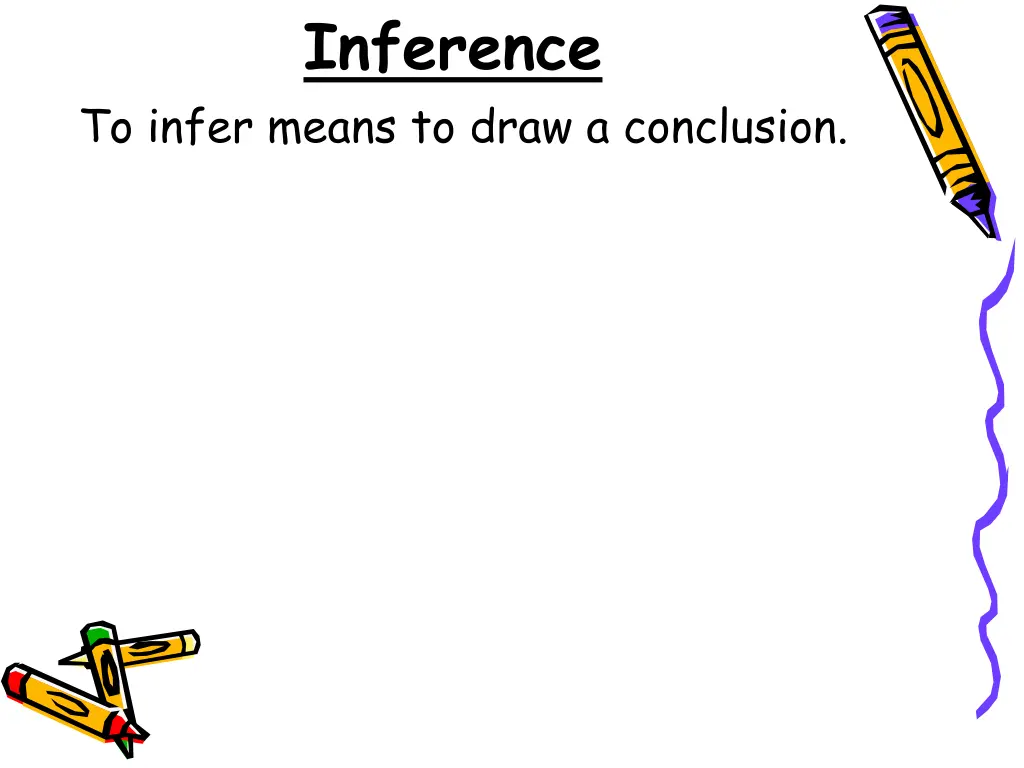 inference